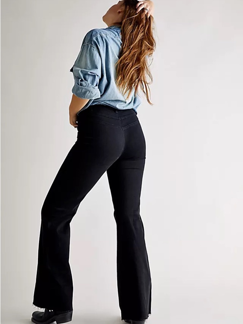 We The Free CRVY Wallflower Jean in Saturated Black